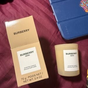NEW Burberry Hero candle